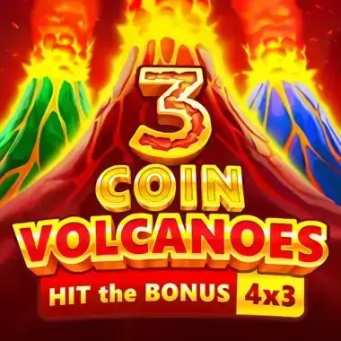 Play 3 Coin Volcanoes Hippozino casino